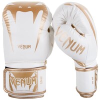 Picture of Venum Giant 3.0 Boxing Gloves, 10oz, White & Gold