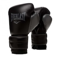 Picture of Everlast Unisex Adult Powerlock 2 Training Glove, Black
