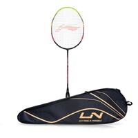 Picture of Li-Ning Turbo 99 Carbon Fibre Racket with Free Full Cover,  ‎Black & Green