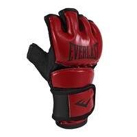 Picture of Everlast Core Everstrike Workout Gloves, M, Red & Black