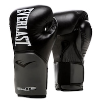 Picture of Everlast Unisex Adult Pro Style Elite Gloves, 16oz, Grey & Black