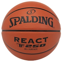 Spalding Rubber Basketball, React TF 20, 7