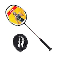 Picture of Li-Ning XP Blend Strung Badminton Racquet, AYPQ156-5, Black
