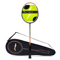 Picture of Li-Ning Axforce 9 Strung Badminton Racket,  ‎Black & Orange
