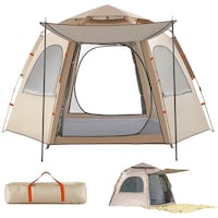 Picture of Harley Fitness Quick Open Hexagonal Tent, Multicolour