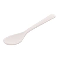 Picture of Vague Premium Quality Melamine Spoon, 11cm, Ivory - Set of 12