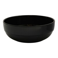 Picture of Vague Premium Quality Melamine Soup Bowl, 19x6.5cm, Black