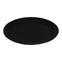 Picture of Vague Premium Quality Melamine Round Plate, 19cm, Black