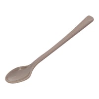 Picture of Vague Premium Quality Melamine Long Spoon, 19cm, Hazelnut -  Set of 12