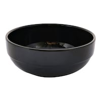 Picture of Vague Premium Quality Melamine Soup Bowl, 14x5.5cm, Black