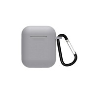 Picture of Silicone Anti-Dust Protective Case with Carabiner for Air Pods