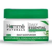 Hamme Naturals Daily Essential Soothing Moisturizer with Aloe Vera, SPF 30, 100ml