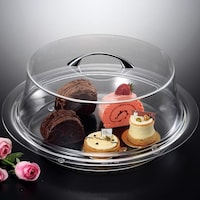 Picture of Vague Acrylic Round Cake Box, 45cm