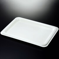 Picture of Vague Acrylic Rectangular Tray, 55cm, Off White