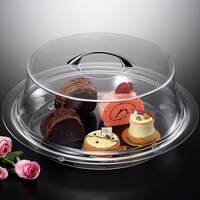 Picture of Vague Acrylic Round Cake Box, 35cm