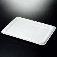 Picture of Vague Acrylic Rectangular Tray, 68cm, Off White