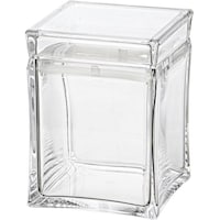 Picture of Vague Plastic Square Canister, 470ml, Transperent