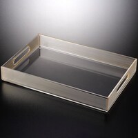 Picture of Vague Acrylic Serving Tray, Gold