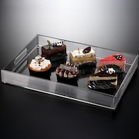 Picture of Vague Acrylic Serving Tray, Clear