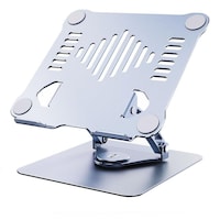 Picture of HZ39 Triangular Swivel Lift Laptop Stand, Grey