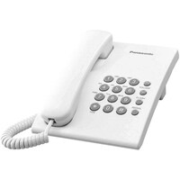 Picture of Panasonic Single Line Corded Telephone, White & Grey