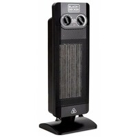 Picture of Black & Decker Tower Fan Heater, 2000W, Black, HX340