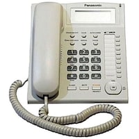 Picture of Panasonic Corded Landline Phone, White