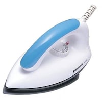 Picture of Panasonic Electric Dry Iron, 1000W, Blue & White