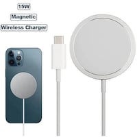 Picture of Jellico Magneting Wireless Charger, White