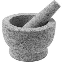 Lihan Granite Mortar & Pestle, Grey