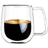 Picture of Lihan Double Wall Glass Mug, 200ml, Clear