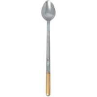 Lihan Stainless Steel Long Teaspoon, Silver & Gold - Pack of 6