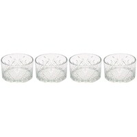Picture of Lihan Short LowBall Glasses, Clear - Set of 4