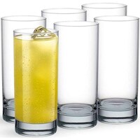 Picture of Lihan Drinking Glasses, 250ml, Clear - Set of 6