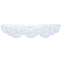 Picture of Lihan Double Wall Glass Qhawa Cups, Clear - Set of 12