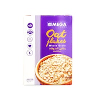 Picture of Mega Foods Oat Flakes Whole Grain, 500g - Carton of 20