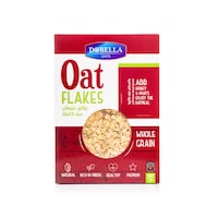 Picture of Dobella Oat Flakes Whole Grain, 500g - Carton of 20