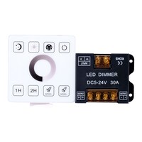 Picture of LED Dimmer With Ultra-Thin Touch Remote, 30A, Black