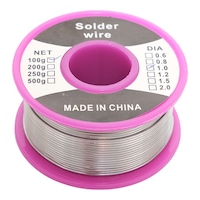 Picture of Solder Wire Containing Rosin, 100gm, 1.0mm, Silver