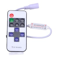 Picture of LED Controller with RF Remote, 12A, White