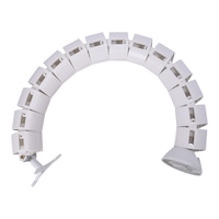 Picture of Flexible Sprial Tube Wrap Cable Management Sleeve, 73cm, White