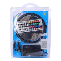 Picture of LED RGB Multi Color Strip Light with Remote, 5m, Black
