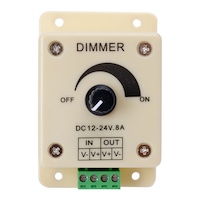 Picture of Adjustable Premium Quality Dimmer Controller, 8A, Cream