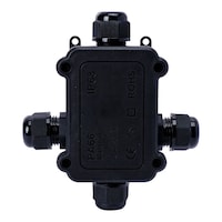 Picture of 4 Way Cable Connector External, IP68, 41A, Black