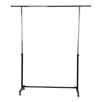 Picture of Smart Single Bar Metal Cloths Stand 1L, Silver & Black