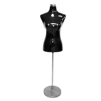 Picture of Smart Torso Female Mannequin With Stand, Black