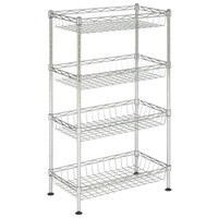 Picture of Smart 4 Level Chrome Coated Wire Basket, Silver