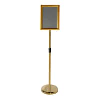 Picture of Smart Electro Hight Adjustable A4 Metal Stand, 33x24x120cm, Gold