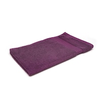 HomeTex Dyed Hand Towel, 70x40cm, Dark Purple - Pack of 12