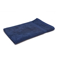 HomeTex Dyed Hand Towel, 70x40cm, Navy Blue - Pack of 12